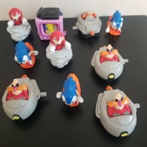 Sega SONIC THE HEDGEHOG lot McDonalds Happy Meal toys lot of 10 - £16.33 GBP