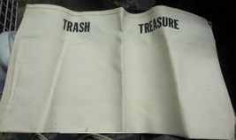 APRON TREASURE AND TRASH NEW - $8.00