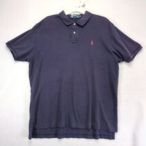 Vtg Polo by Ralph Lauren Navy Polo Shirt Men's XL Short Sleeve Red Pony Y2K - $24.00