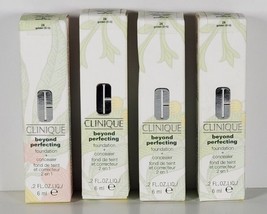 Clinique Beyond Perfecting 24 Golden 6ml / .2 Fl oz Mini Travel Size Lot of 4 - $17.95