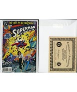 SUPERMAN IN ACTION COMICS #700 JERRY SIEGEL SIGNED 181/580 COA DC COMICS - £393.15 GBP