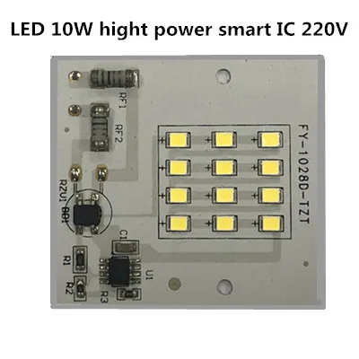 10PCS SMD LED 10W 2835 220V LED Lamp Bulbs Light PCB  Dimmable Integrated Smart  - £120.05 GBP