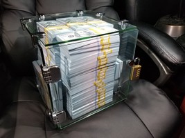 100,000$ FULL PRINT Realistic Prop Money Fake 100 Dollar Bills REAL CASH Replica - £47.87 GBP