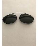 Donna Karan Sunglasses Black Frame Clip-on Model 160 For Size 50 Frames - $190.39 MXN