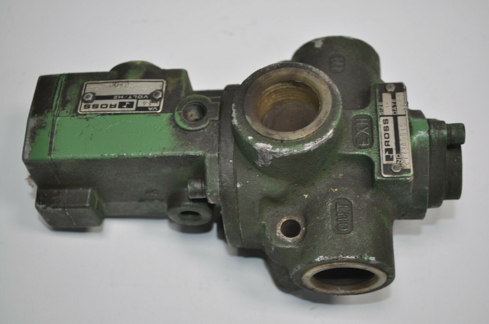 ROSS D2773A6915 PNEUMATIC SOLENOID CONTROL 1&quot; - VALVE 3-WAY - 6V DC - $74.24