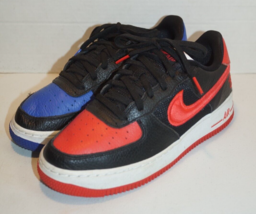 Nike Air Force 1 LV8 GS Black Chile Racer Blue DH0201-001 Size 6Y Women&#39;... - £46.77 GBP