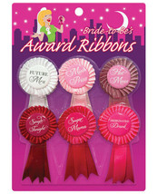 Kheper Games Bride To Be&#39;s Award Ribbons Pack Of 6 - £6.71 GBP