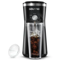 Gourmia Black Gourmia Iced Coffee Maker with 25 fl oz Reusable Tumbler N... - $24.74