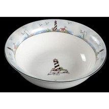 Vintage Nautical Coastal Lighthouse Soup Bowls Discontinued Replacements 4PC - $40.00