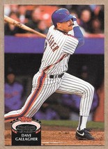 1992 Stadium Club #841 Dave Gallagher New York Mets - £1.05 GBP