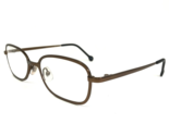 Vintage la Eyeworks Eyeglasses Frames BOXER 571 Shiny Brown Square 53-20... - $65.36