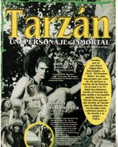 Ron Ely Tarzan Clipping Magazine photo 8x10 1pg orig M9987 - £3.84 GBP
