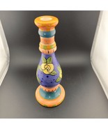 Milson Louis Hand painted Ceramic Candle Holder 10” High - $19.18 CAD