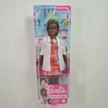 Barbie You Can Be Anything DOCTOR African American Curvy Stethoscope Brunette - £14.37 GBP