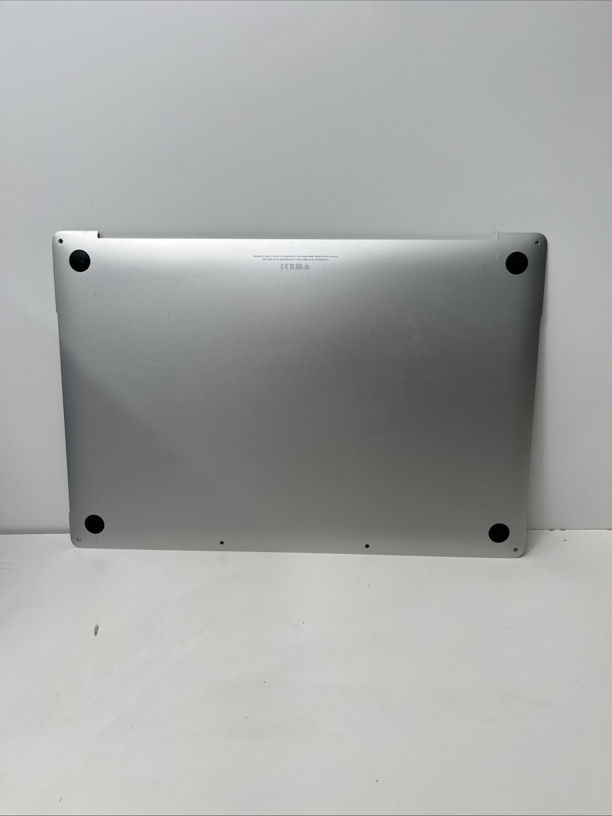 Apple MacBook Pro 15&quot; A1990 (2018-2019) Bottom Case/Cover - Silver/Grade B - $11.87