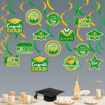 Graduation Party Decorations 2024 20 Pack - Congrats Grad Hanging Decoration, Gr - £15.94 GBP