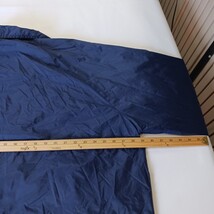 Athletech RN#83053 Mens Blue Cotton Windbreaker Snap Front Pockets Lined Size 2X image 5