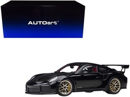 Porsche 911 (991.2) GT2 RS Weissach Package Black with Carbon Stripes 1/18 Mode - £235.51 GBP