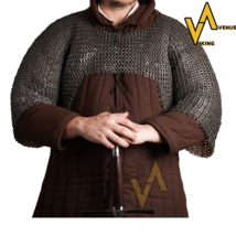 Round Ring Chainmail Half Haubergeon Joined Sleeves Voiders, Butted, ID 9 mm - £215.87 GBP+