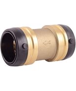 SharkBite 1-1/2 Inch Brass Push-To-Connect Straight Coupling Fitting for... - $964.63 MXN