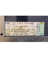 CHER - ORIGINAL AUGUST 2, 2003 UNUSED WHOLE FULL CONCERT TICKET - $15.00