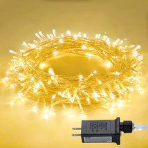 Warm White Indoor String Lights for Bedroom, Christmas String Lights 8 Modes Twi - £19.58 GBP