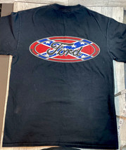 Men’s Ford Truck Logo T Shirt Black Size M Gildan - £5.57 GBP