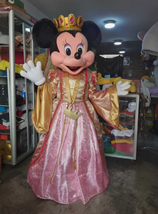 Minnie Mouse Princess Character Mascot Costume Cosplay Party Event Adult - $553.22 CAD