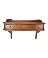 Vintage Tell City Wall Shelf Desk Chair Co Andover Maple Quality #48 Table - €332,82 EUR