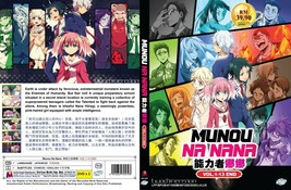 Anime Dvd~Munou Na Nana(1-12End)English Subtitle&amp;All Region+Free Gift - £14.95 GBP