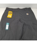 CARHARTT BN2291-M Gray RUGGED FLEX Relaxed Fit  Mens  work Pants Size 38... - $37.06