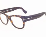 Tom Ford 5040 052 Havana / Blue Block Eyeglasses TF5040 B 052 52mm - £165.92 GBP