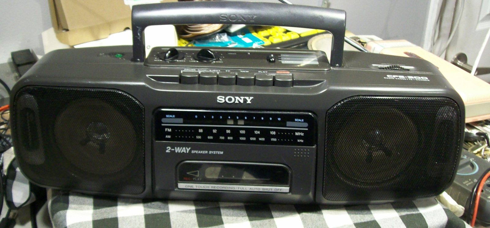 SONY CFS200 BOOMBOX  - SERVICED - $69.99