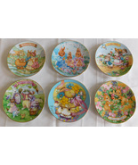 Set of 6 Avon Easter Bunny 5&quot; Collector Plates 1991 1992 1993 1994 1995 ... - £19.52 GBP