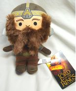 THE LORD OF RINGS Fellowship of the Ring GIMLI 8" Plush STUFFED ANIMAL T... - $18.32