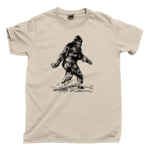 Big Foot T Shirt, Cryptozoology Jackalope Camping Hiking Unisex Cotton Tee Shirt - $13.99