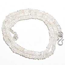 White Quartz Natural Gemstone Beads Multi Shape Strand Length 19&quot; KB-1628 - £8.68 GBP