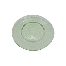 Depression Glass Uranium Vaseline 8.5&quot; Plate GLOWS! - $9.99