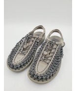 Keen Sandals Men's Uneek Grey Fishman's Corded Bungee Sandal Size 9.5 EU 42.5 - €65,88 EUR