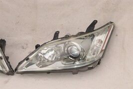 07-09 Lexus ES350 Xenon HID Headlights lamps Set L&R POLISHED image 5