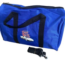 Speed racer &amp; Mach 5 Blue Logo Duffle Gym Bag Vintage - $15.80