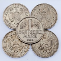 1963-1971 Germania 1 Segno Moneta Lotto (5 Monete) Tutti IN Xf-Au Condiz... - £40.08 GBP