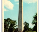 Jefferson Davis Monument Fairview Kentucky KY Chrome Postcard Y5 - £2.58 GBP