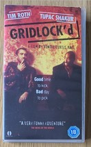 Gridlock’d VHS Tupac Shakur 2Pac &amp; Tim Roth 1996 Death Row Records - £25.57 GBP
