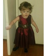 The Childrens Place - Burgundy Holiday Party Sequin Dress Size 18M     IR1 - £15.40 GBP