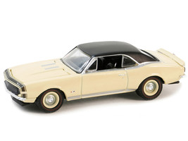 1967 Chevrolet Camaro SS/RS Cream with Black Vinyl Top &quot;Vintage Ad Cars&quot;... - $22.79