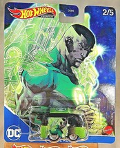 2022 Hot Wheels Premium DC Comics-Green Lantern 2/5 KOOL KOMBI Black/Green w/RR - £13.71 GBP