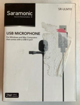NEW Saramonic Ultracompact Clip-On Lavalier Microphone w/USB-A Connector - £13.11 GBP