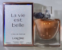 La vie est belle L&#39;eau de Parfum Rechargeable 50ml 1.7.Oz Spray by Lancôme - £53.97 GBP