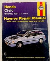 Honda Civic 1984- 1991 All Models Haynes Repair Manual - 42023 Complete! - $13.51